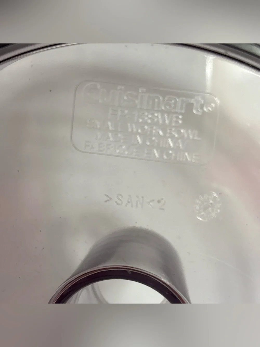 Cuisinart Clear Replacement Work Bowl for Food Processor